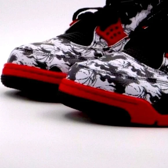 JORDAN 4 Retro “Tattoo” (2018). Sz. 13M (VNDS) **EUC** - Picture 2 of 7